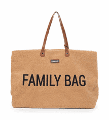 Childhome Cestovná taška Family Bag Teddy Beige