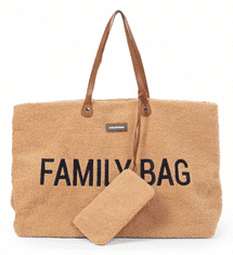 Childhome Cestovná taška Family Bag Teddy Beige