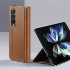 Dux Ducis Dux Ducis Bril knížkové puzdro Samsung Galaxy Z Fold 3 - Hnedá KP25048