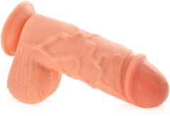 XSARA Obrovský penis ohromné dildo xxxl objemný žilnatý dong na přísavce - 77919832