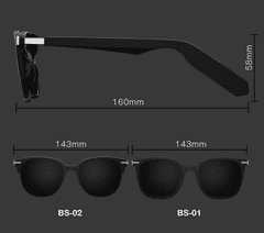 MXM Inteligentné slnečné audio okuliare BS-01