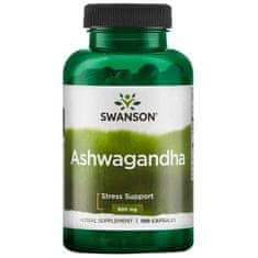 Swanson Ashwagandha 450 mg, 100 kapsúl