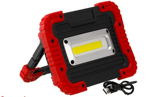 Berge Nabíjací LED reflektor - 10W - 750lm