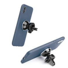 FORCELL Obal / kryt na Apple iPhone XS Max modré - Forcell SOFT MAGNET