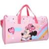 Vadobag Dievčenská športová taška Minnie Mouse s dúhou - Disney