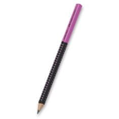 Faber-Castell Grafitová ceruzka Grip Jumbo Two Tone tvrdosť HB, čierna/ružová