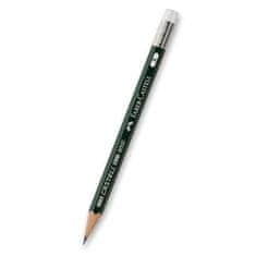 Faber-Castell Grafitová ceruzka Castell 9000 Perfect Pencil s gumou, bez viečka