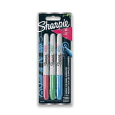 Sharpie Permanentný popisovač Metallic blister, 3 farby