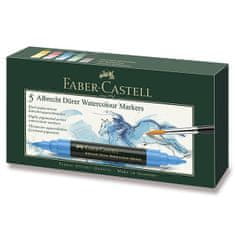 Faber-Castell Akvarelové popisovače Albrecht Dürer 5 farieb