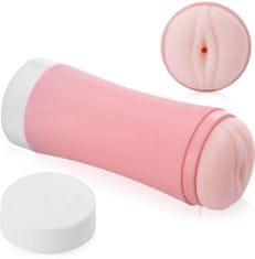 XSARA Měkoučká vagína v tubě umělá lasturka sex masturbátor pro muže - 76019611