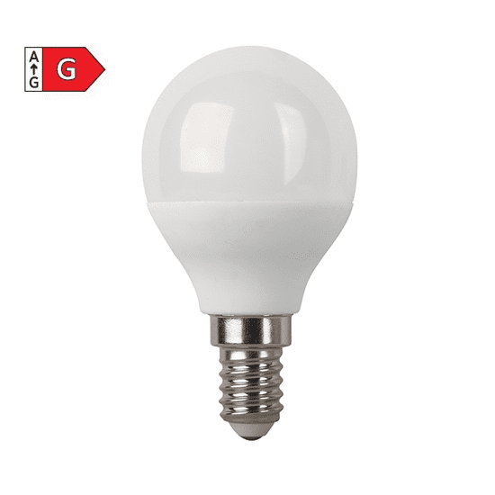 Diolamp SMD LED žiarovka matná Ball P45 5W/230V/E14/3000K/440Lm/180°