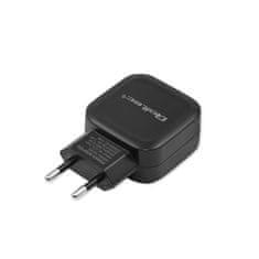 Qoltec Sieťová nabíjačka 12W | 5V | 2,4A | 2xUSB