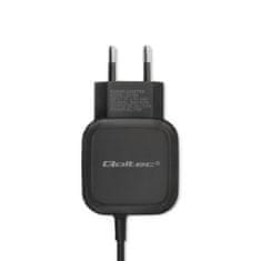 Qoltec Sieťová nabíjačka 17W | 5V | 3,4A | USB + Micro USB