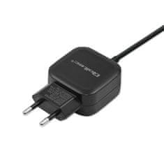 Qoltec Sieťová nabíjačka 17W | 5V | 3,4A | USB + Micro USB