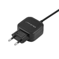 Qoltec Sieťová nabíjačka 17W | 5V | 3,4A | USB + USB typu C