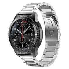 BStrap Stainless Steel remienok na Huawei Watch GT/GT2 46mm, silver