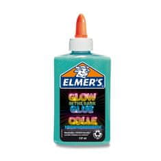 Lepidlo ELMER Glow in Dark Glue 147 ml, modré