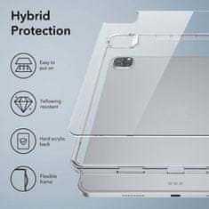 IZMAEL Hybridné puzdro pre Apple iPad Pro 12.9" 2021 / 2022 - Transparentná KP25110