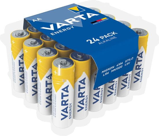 VARTA batérie Energy 24 AA (Clear Value Pack)