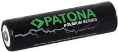 PATONA nabíjecí batérie 18650, 3350mAh, vyvýšený plus pól, 3.7V, Li-Ion, Premium