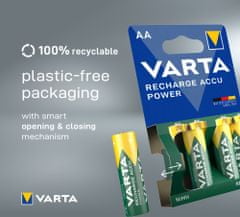 VARTA nabíjecí batérie Accu Power R2U AA 2400 mAh, 4ks