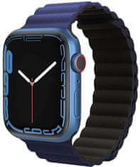 EPICO magnetický pásik pro Apple Watch 38/40/41mm, čierna/modrá