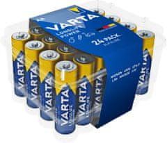 VARTA batérie Longlife Power 24 AA (Clear Value Pack)