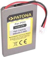 PATONA batérie pro herní konzoli Sony PS3 650mAh Li-lon 3,7V