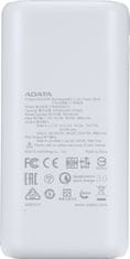 A-Data powerbanka P10000QCD, 10000mAh, biela