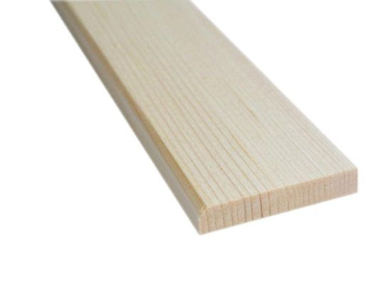 KODREFA Kodrefa, drevené lišty krycie, podlahové 43 x 7 mm, 3321