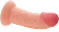 XSARA Velké dildo objemný 6cm umělý penis na přísavce - 74408254