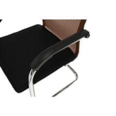 KONDELA Konferenčná stolička Esin - hnedá / čierna