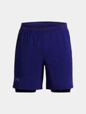 Under Armour Kraťasy UA LAUNCH 7'' 2-IN-1 SHORT-BLU MD