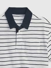 Gap Detské pruhované polo tričko XL