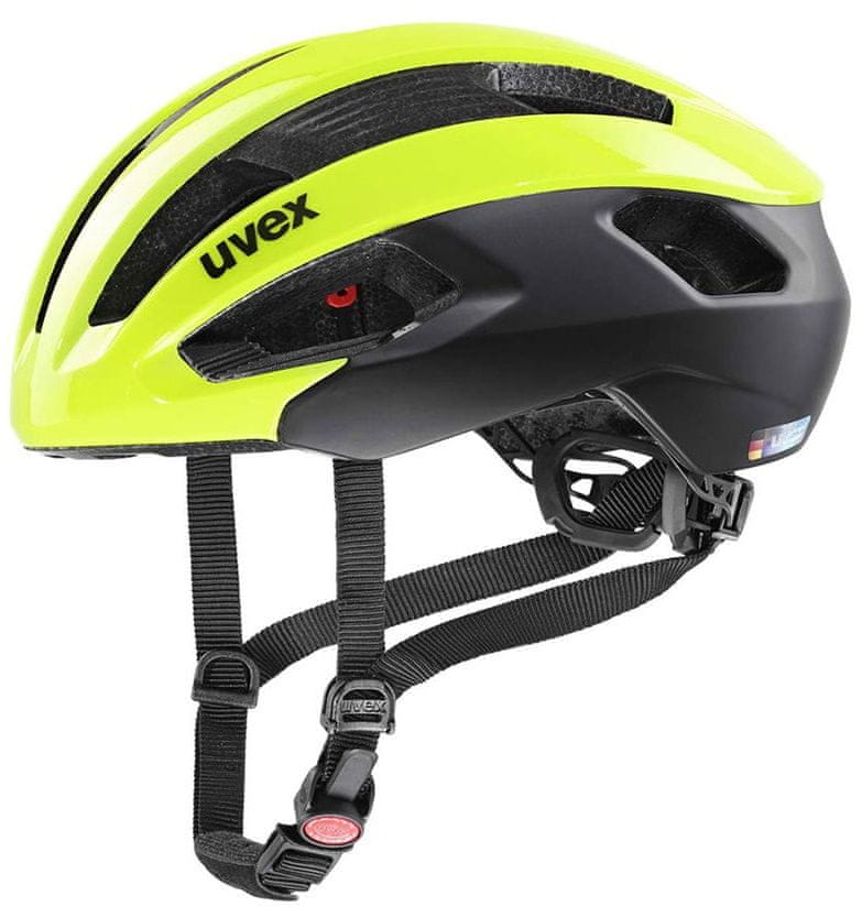 Uvex prilba 2023 RISE CC NEON YELLOW-BLACK M žltá/čierna 52 - 56