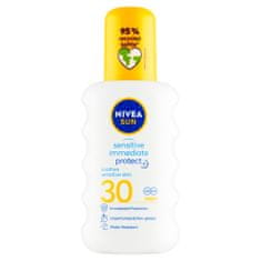 Nivea Sun Sensitive sprej na opaľovanie OF 30, 200 ml