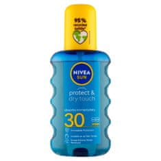 Nivea Sun Protect & Dry Touch neviditeľný sprej na opaľovanie OF 30, 200 ml