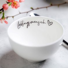 Villeroy & Boch Miska s nápisom LIEBLINGSMENSCH