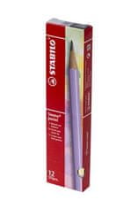 Stabilo Grafitová ceruzka s gumou "Swano Pastel", žltá, HB, šesťhranná, 4908/01-HB