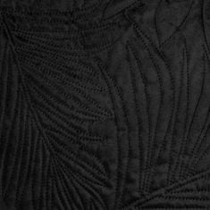 DESIGN 91 Prehoz na posteľ - Luiz 4, čierny, š. 170 cm x d. 210 cm