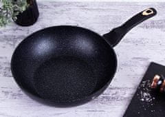 Berlingerhaus Panvica WOK s mramorovým povrchom 28 cm Black Rose Collection