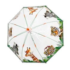 Perletti Detský reflexný dáždnik COOL KIDS Safari, 15619