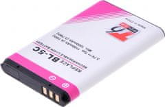 T6 power Batéria Nokia 6300, 6600, 5100, 1100, 3650, 6230, C1-01, C2-01, 1100mAh, 4,1Wh, Li-ion