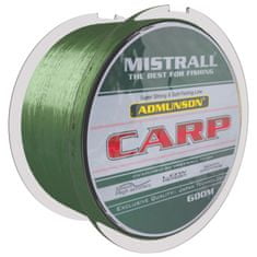 Mistrall vlasec Admunson carp 0,40 mm 600 m zelený