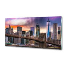 Wallmuralia.sk Panel lacobel Manhattan New York 125x50 cm