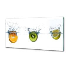 Wallmuralia.sk Panel do kuchyne Ovocie pod vodou 125x50 cm