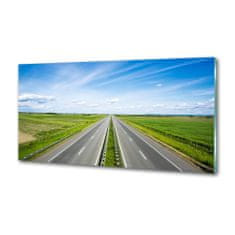 Wallmuralia.sk Dekoračný panel sklo Diaľnica 140x70 cm