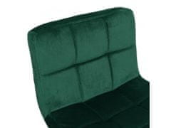 Wellhox Arako Black dark green Velvet bar hocker