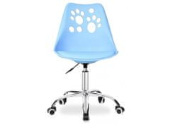 JAKS Jaks otočná kancelárska stolička grover modrá