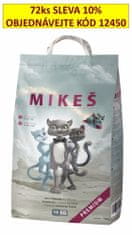 MIKEŠ Premium biele hrudkujúce 10 kg